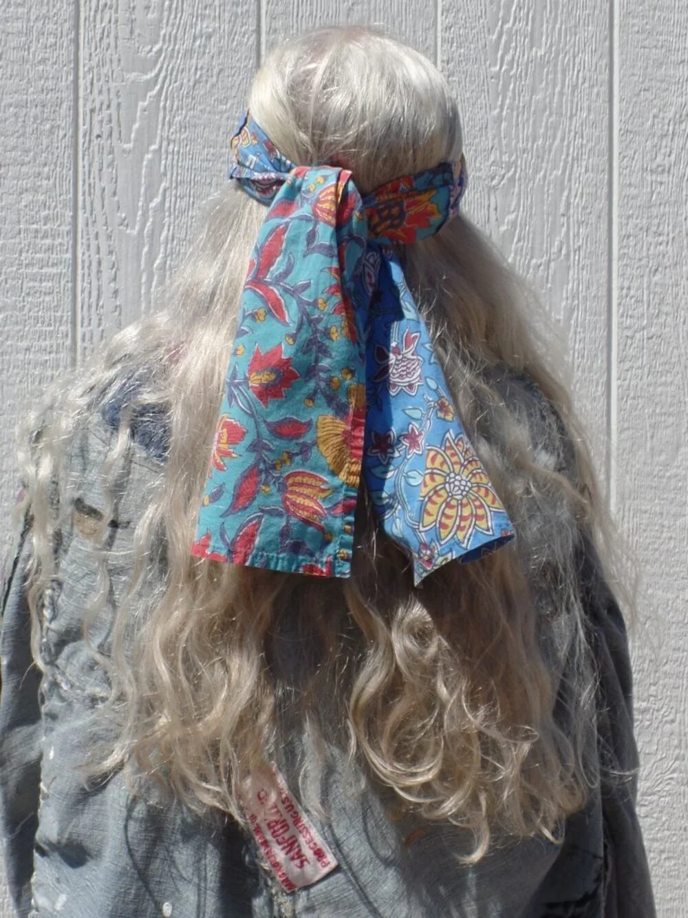 Hand Crafted Upcycled Scarf